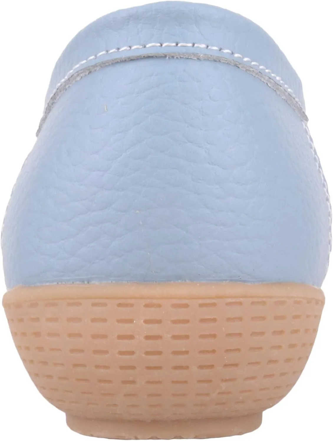 ABSOLUTE FOOTWEAR Womens Slip On Casual Leather Loafer/Deck/Boat Shoes/Sandals
