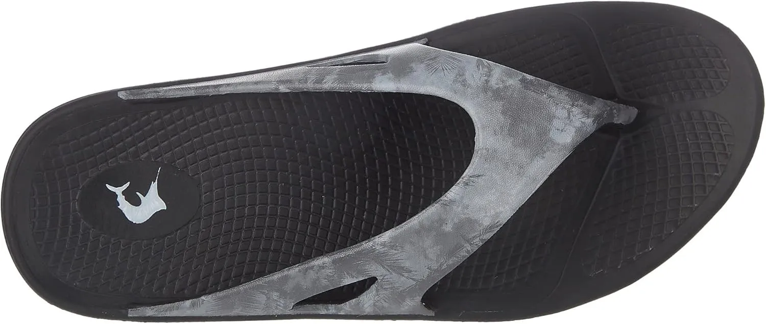 Reel Legends Mens Lighthouse Flip-Flop Sandals